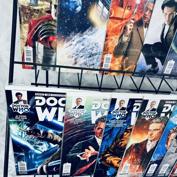 Doctor Who 12th 1 4-10 & 11th 4-5 7-13 Lot Titan Matt Smith Tardis Peter Capaldi - Picture 7 of 7